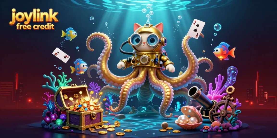 Engage with joylink free credit to unlock exciting underwater casino adventures and treasures!