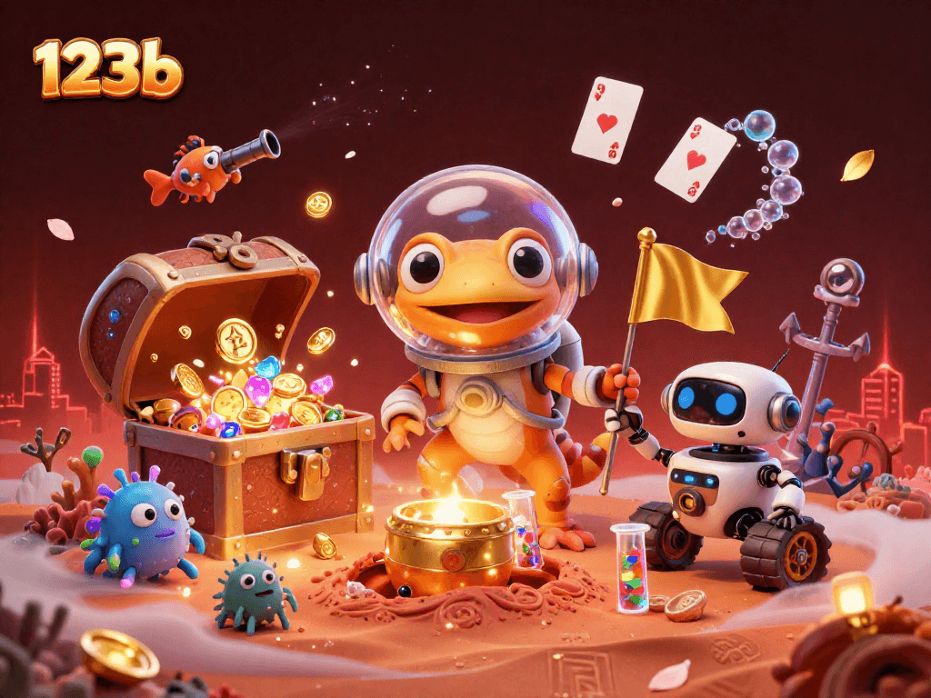 Experience thrilling gameplay with 123b in this vibrant Martian casino adventure.