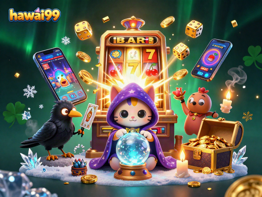 Engage with exciting casino adventures at hawai99, featuring vibrant characters and thrilling game elements.