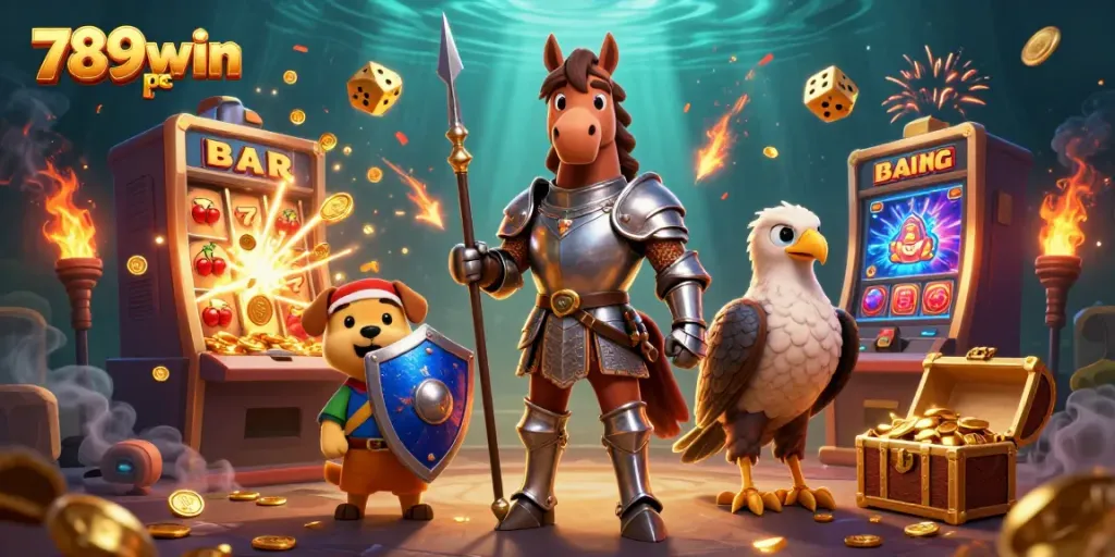 Experience thrilling gameplay in the vibrant world of 789win pc with exciting slot machines and fantasy characters.