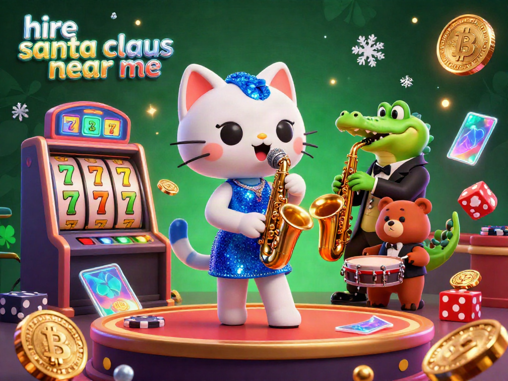 Enjoy the festive atmosphere with characters while you hire Santa Claus near me for your holiday celebration.