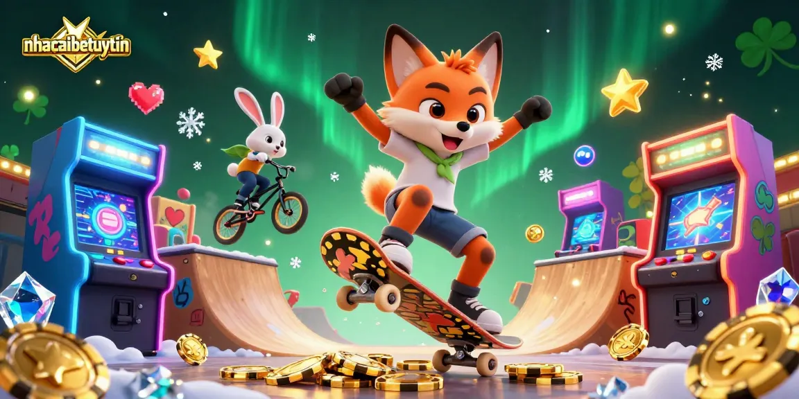 Experience thrilling casino action with nhacaibetuytin featuring dynamic characters and colorful gaming elements.